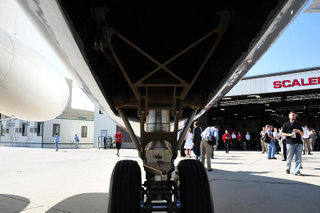 Illustration for article titled First Virgin Galactic White Knight II Photos